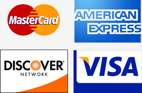 Credit Cards Accepted